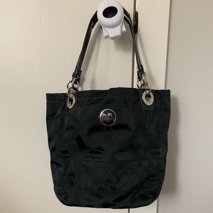 Black Coach Shoulder Bag